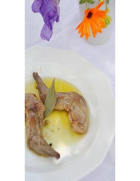 Rabbit shavings with truffles