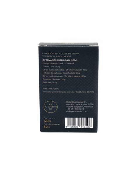 Sturgeon in Olive Oil