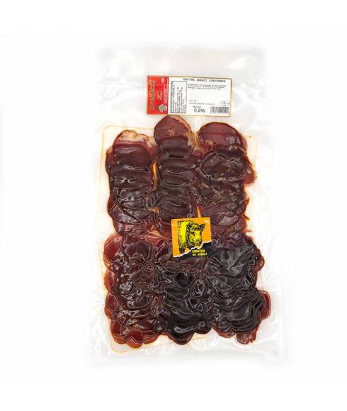 Cecina de jabalí loncheada