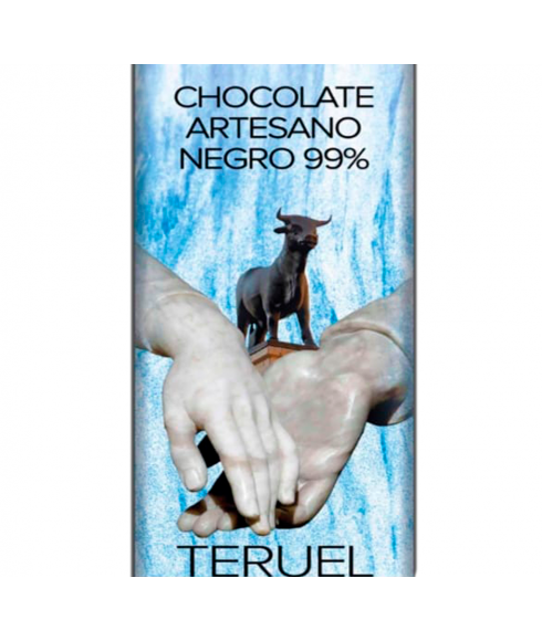 Ambachtelijke donkere chocolade 99%