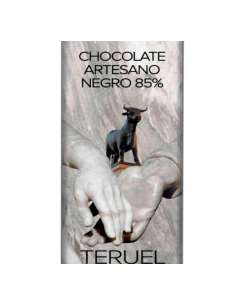 Handwerkliche dunkle Schokolade 85%