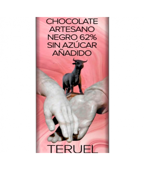 Chocolate Artesano Negro 62% Sin Azúcar