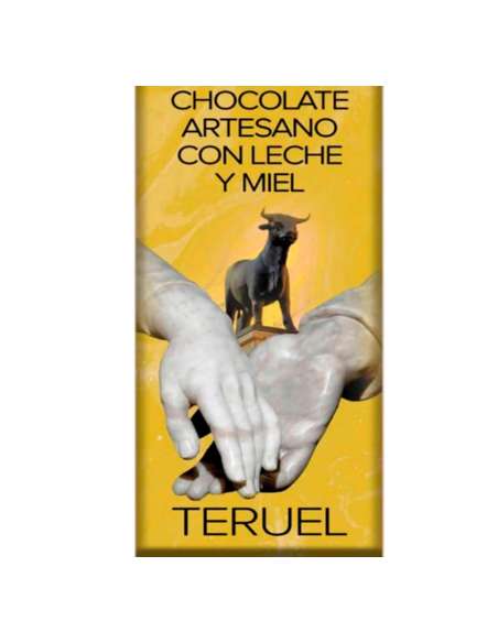 Chocolat artisanal au lait et au miel