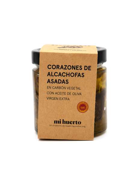 Cuori di carciofi arrostiti in olio extravergine di oliva