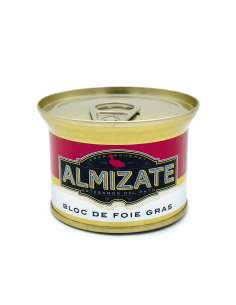 Bloc de foie gras de pato en lata