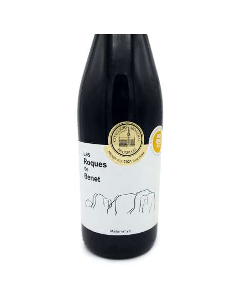 Vino Tinto Premiado "Les Roques de Benet"