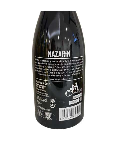 Vino tinto Nazarín