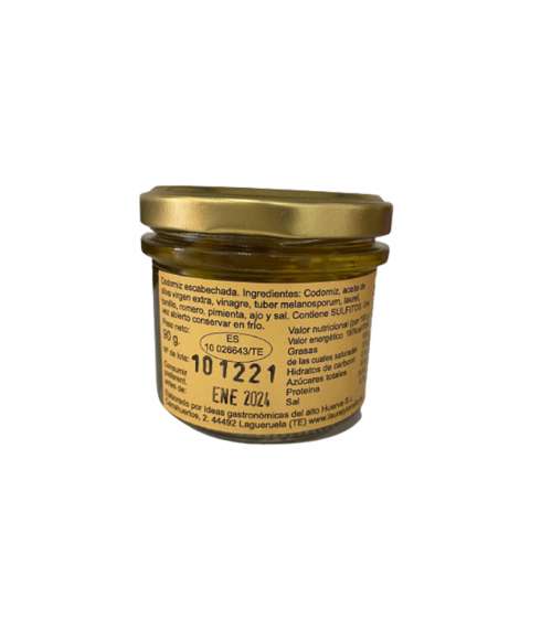 Virutas de Codorniz con trufa negra (90g)