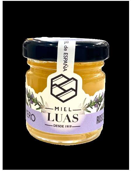 Small rosemary honey detail