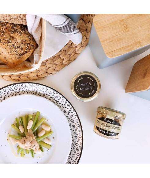 Rabbit shavings with truffles