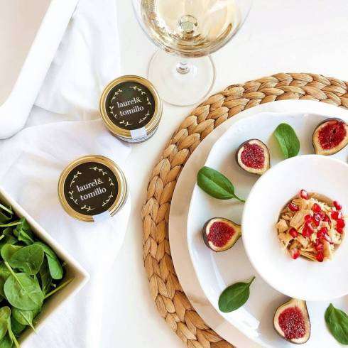 Virutas de pavo confitado