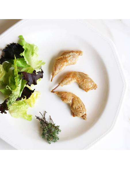 Cuisses de caille marinées