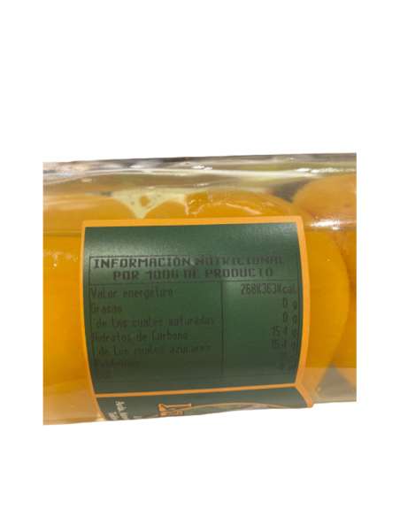 Calanda-perzik uit blik