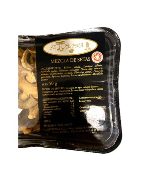 Mix di funghi secchi