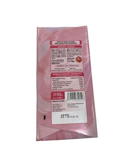 Cioccolato Bianco Artigianale con Fragola