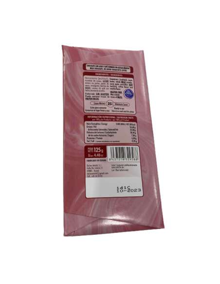 Chocolate Artesano con Leche y Café Bombón (sin azúcar)