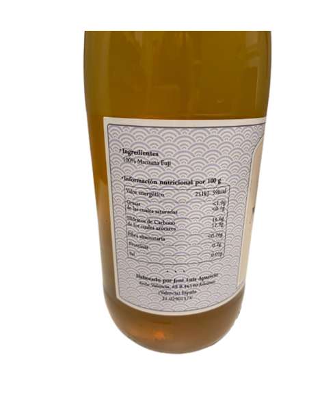 Zumo de manzana Fuji