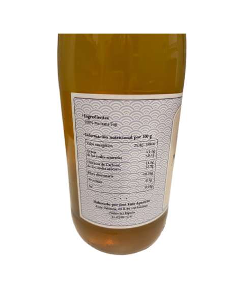 Zumo de manzana Fuji