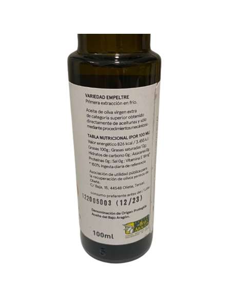 Huile d'olive 100 ml