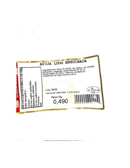 Bride de longe de porc