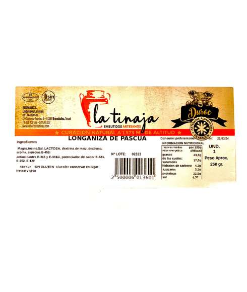 Longaniza de Pascua