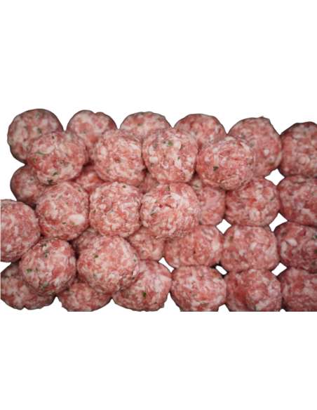 Fläsk- och nötköttbullar