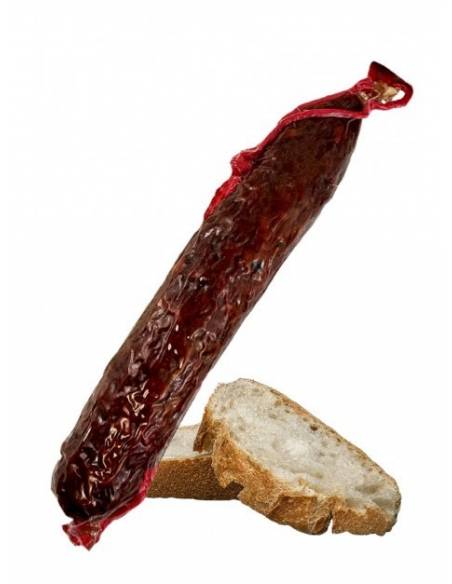 Salami with mushrooms