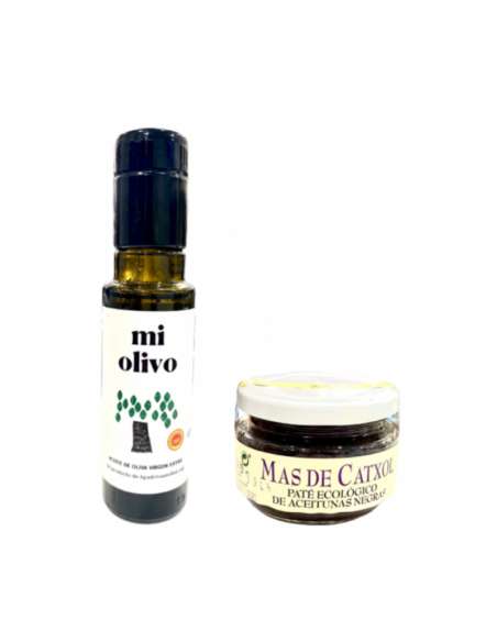 PDO oil and black olive pate pack