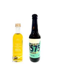Pack Beer and oil with truffle