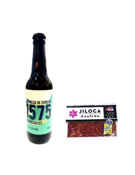 Pack Cerveza y azafran