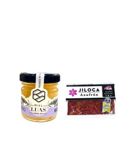 Honung och saffran förpackning