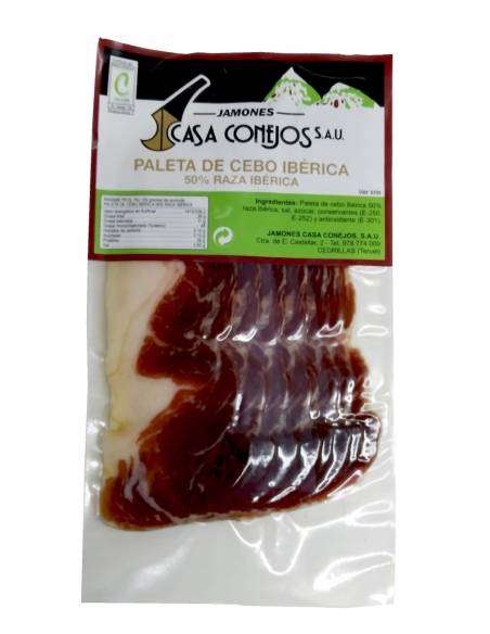 Spalla di esca iberica tagliata al 50%