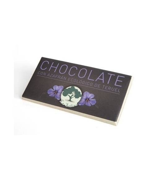 Dunkle Schokolade mit Bio-Safran «La Carrasca»