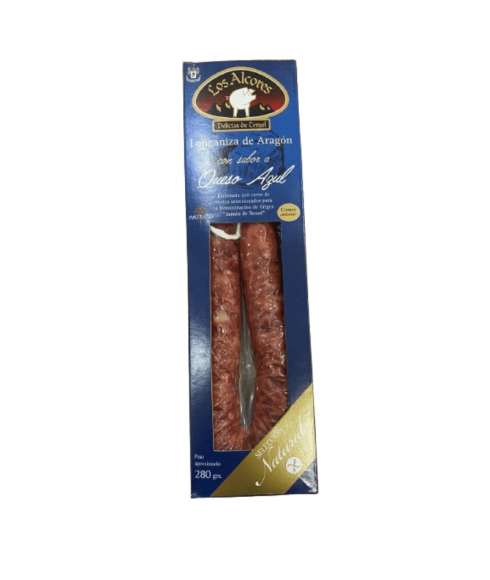 Longaniza con queso azul