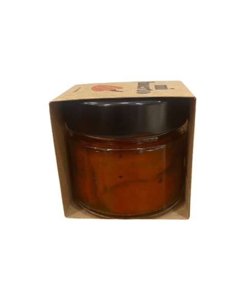 Geroosterde rode paprika