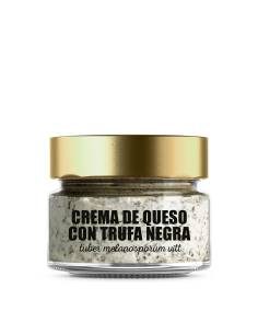 Crema de queso con trufa negra