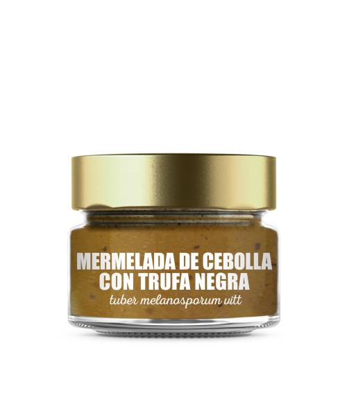 Mermelada de cebolla con trufa negra