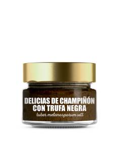 Delicias de champiñon con trufa negra