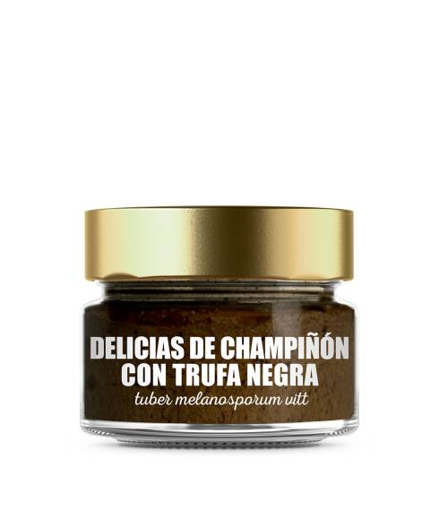 Delicias de champiñon con trufa negra