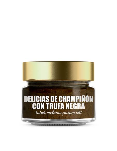 Delicias de champiñon con trufa negra