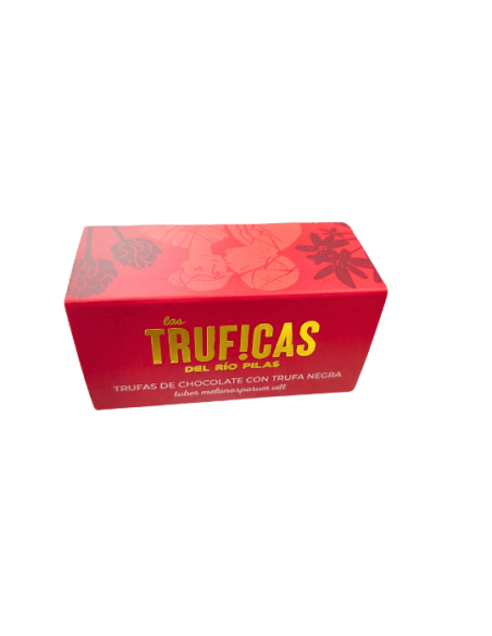 Chocoladetruffels met zwarte truffel