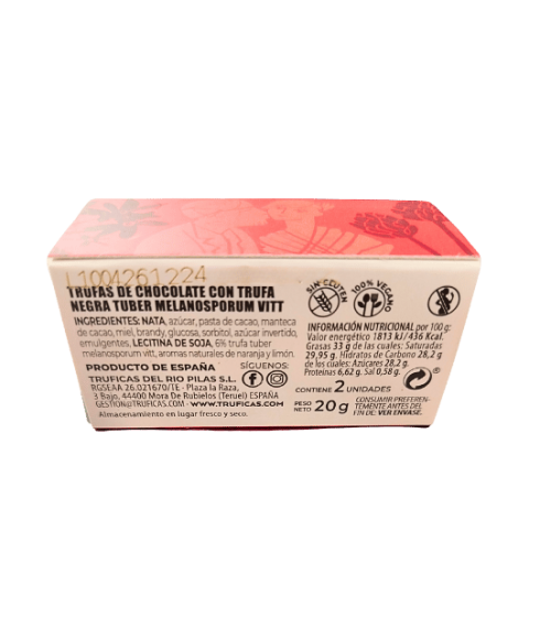 Truffes au chocolat à la truffe noire