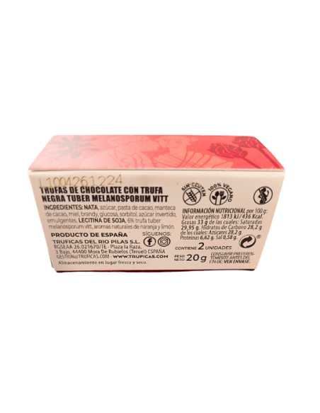 Truffes au chocolat à la truffe noire