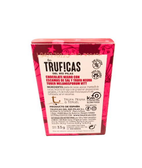 Chocolat à la truffe lyophilisée et au sel