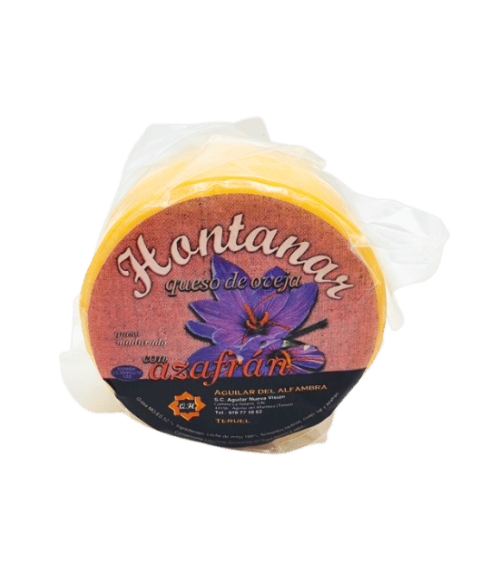 Queso Al Azafrán De Oveja