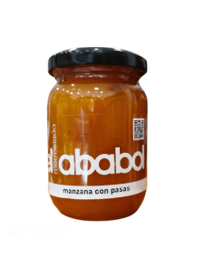Confiture de pommes aux raisins secs