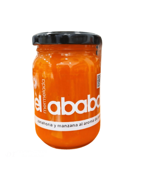 Marmelade mit Karotten-, Apfel- und Zitronengeschmack