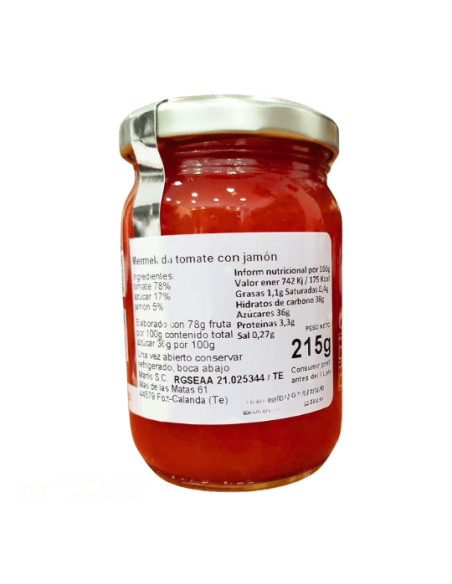 Tomato jam with Teruel ham