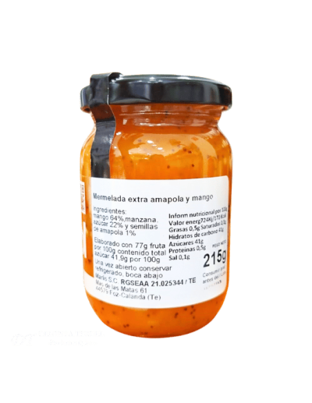 Marmellata di papaveri e mango