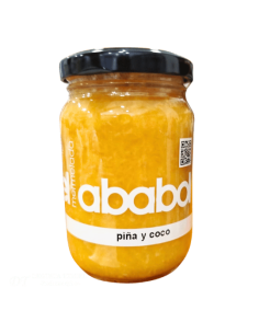 Confiture d'ananas et de noix de coco